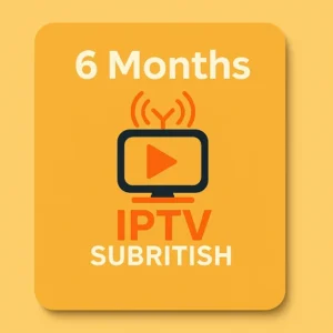 iptv subscription 6 months
